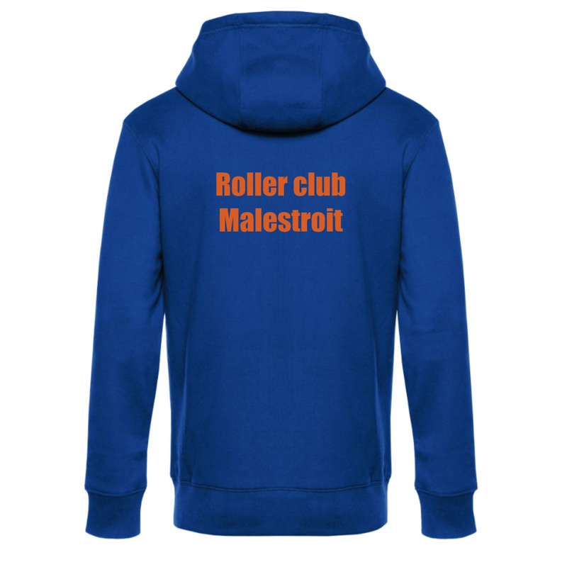 Sweat avec capuche logo coeur + dos enfant