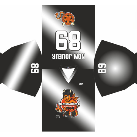 Maillot de match - Les diables Malestroit RC