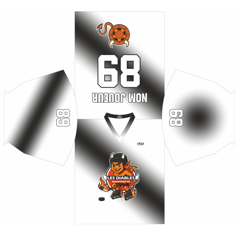 Maillot de match - Les diables Malestroit RC